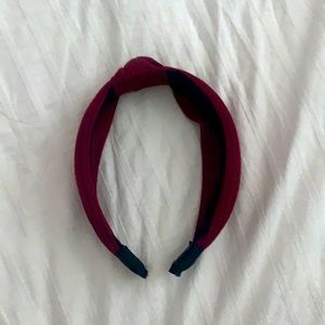 Red headband